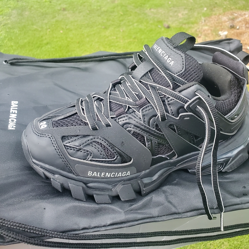Balenciaga Black Track Sneakers